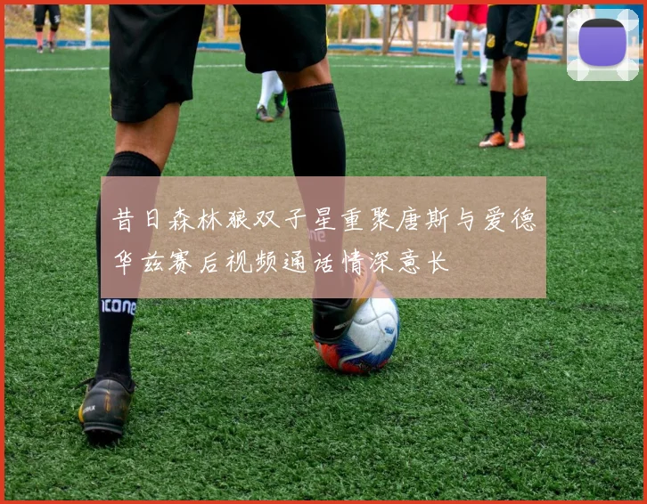 昔日森林狼双子星重聚唐斯与爱德华兹赛后视频通话情深意长